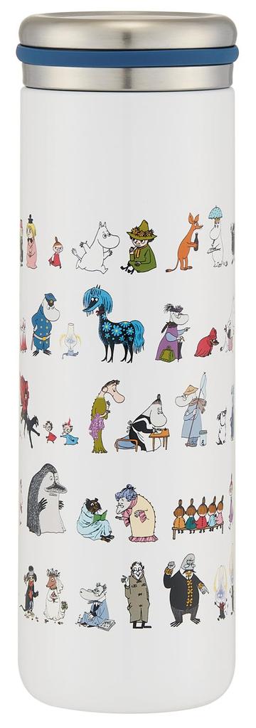 Skater Stainless Steel Water Moomin 80th Anniversary Bottle, 450ml, Insulated, Edition, STX5-A