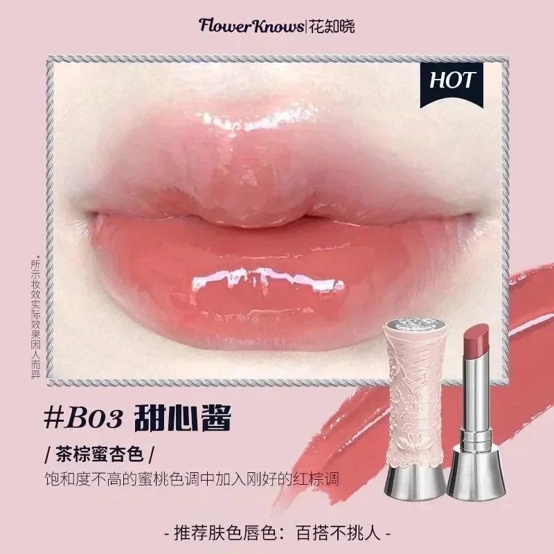 Flower Knows Swan Ballet Little Angel Collection Rossetto Vellutato Opaco Impermeabile Rossetto Vegano Lunga Durata Lucidalabbra Coreano