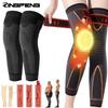 Elastic Non-Slip Knee Pads Long Leg Sleeve Bandage Pressurized Knee Pads Running Sports Warm Leg Protection Accessories
