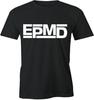 Men's Round Neck T-Shirt EPMD American Hiphop Rap Defjam ROC Nation Do Not Bleach Black