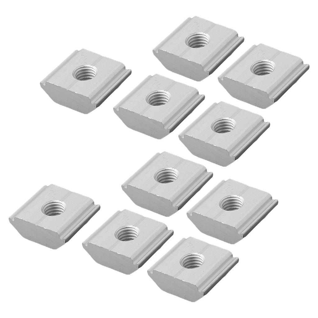 For PV Systems Aluminum Solar Panel Clamps Framed Panel Clamps 20x23.7x9mm Size Aluminum Alloy Material Easy Installation