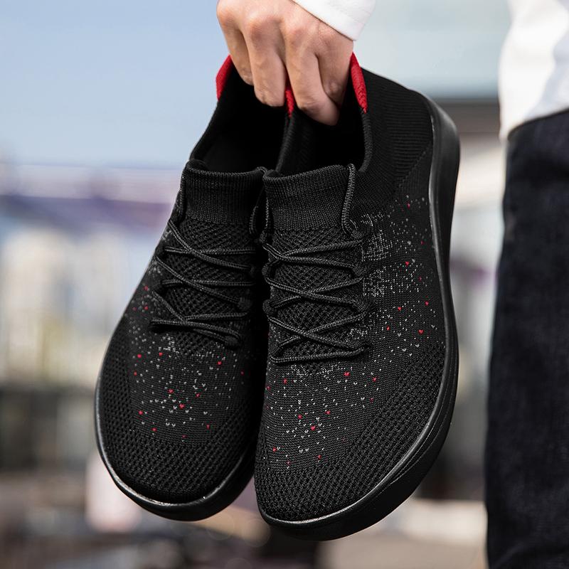 TUINANLE Barefoot Sneakers Men Soft Casual Shoes Comfortable Breathable Sports Shoes Walking Gym Sneakers Wide Toe