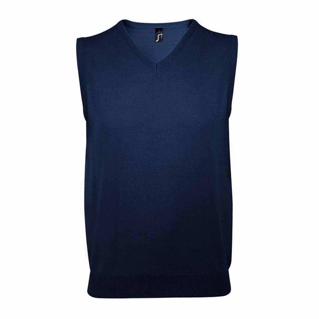 Unisex Gentlemen Sleeveless V Neck Sweater Vest