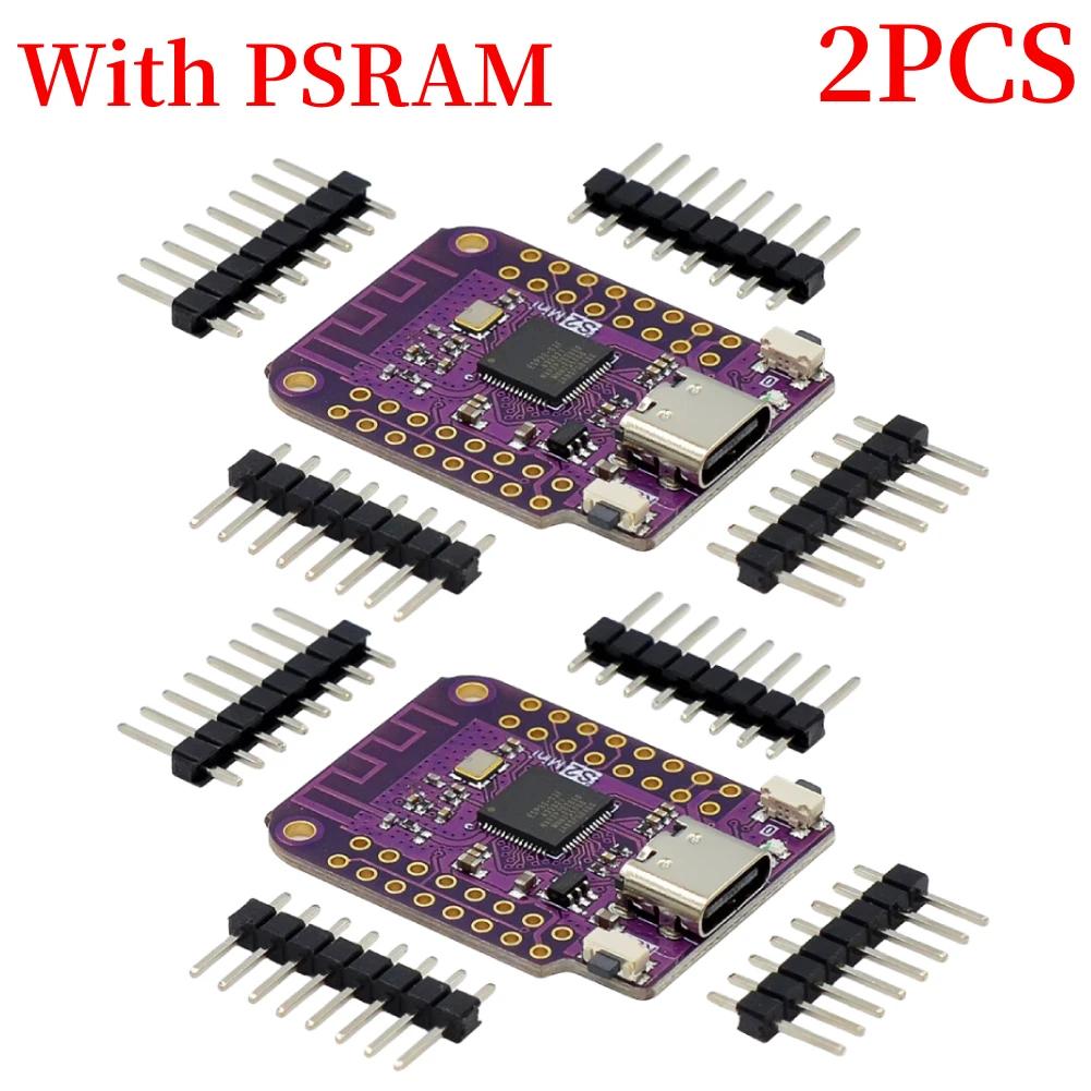 1-20pcs Mini ESP32 S2 V1.0.0 WiFi Module Development IOT Board Based ESP32-S2FN4R2 4MB FLASH 2MB PSRAM TYPE-C for Arduino