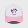 K-Pop Cute Cartoon Girl Group Print Sponge Mesh Cap | Unisex Adjustable Mesh Baseball Cap | Y2K K-Pop Fan Street Style Sun Hat