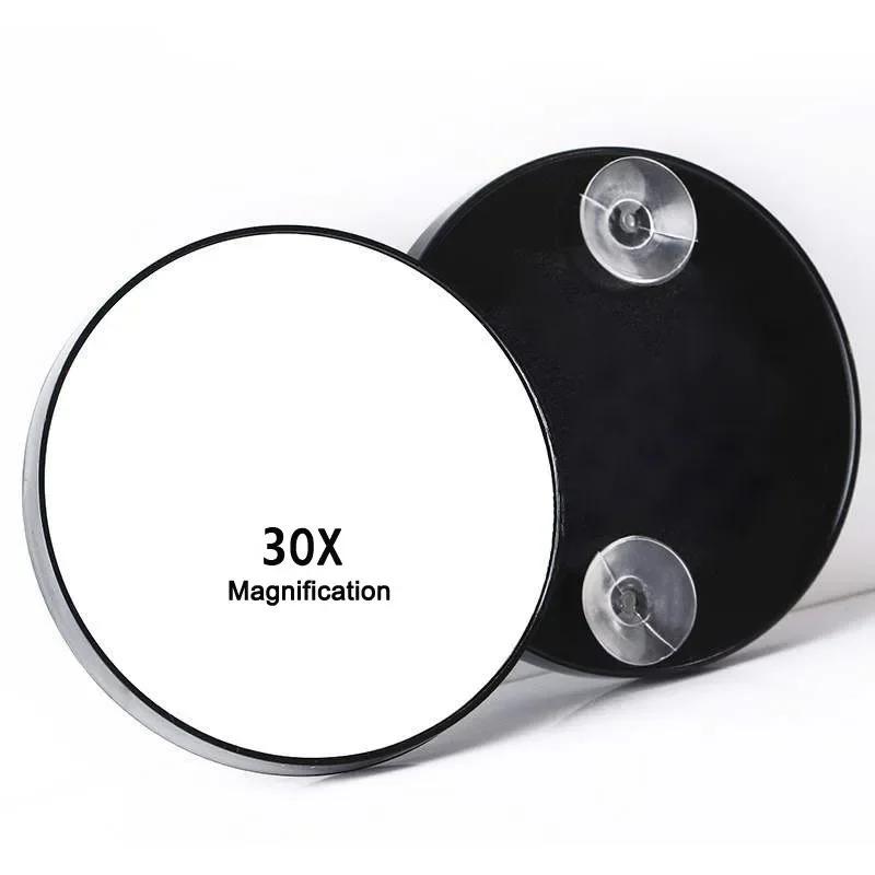 5-30x Magnification Mirror With Suction Cup Blackhead Magnifying Compact Remove Acne Pores Tool Bathroom Makeup Mirror