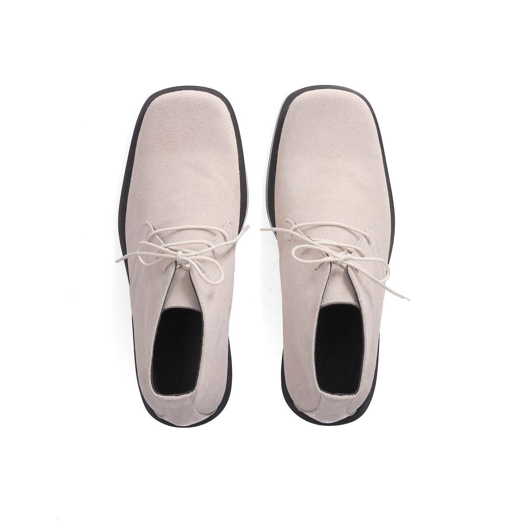 Nuosmiq Basa Chukka Boots Ivory Italy Sprit