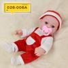 30cm Reborn Baby Girl Doll - Soft Vinyl Soothing Toy for Children