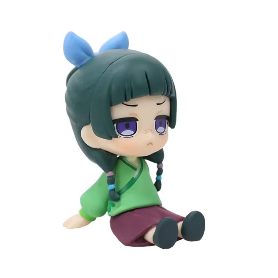 

Popular Latest The Apothecary Diaries Maomao Jinshi Small Figurine Anime Periphery Kawaii Sitting Toys Desktop Car Ornaments Model Gifts