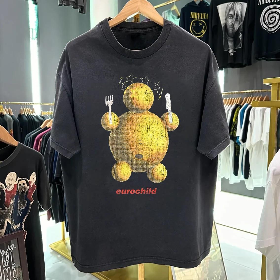 1994 Massive Attack Eurochild Aged T-Shirt Black M 4XL