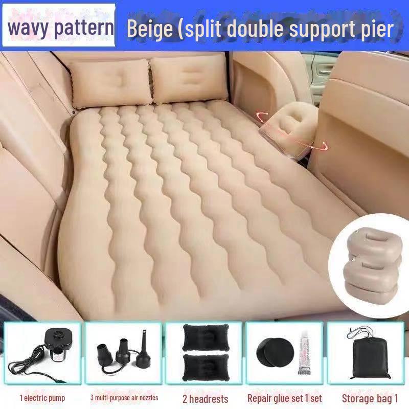 Inflatable Car Travel Bed Mattress for Back Seat