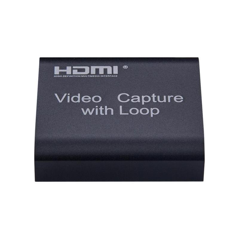 4K Graphics Capture Card HDMI-compatible To USB 3.0 Video Recorder Box For Video Recording