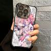 Madoka Magica Anime Weiche Handyhülle Für iPhone 15 16 17 Air 14 Pro Max 16E Plus 13 12 Mini Galvanisiert Anti-Fall Fundas