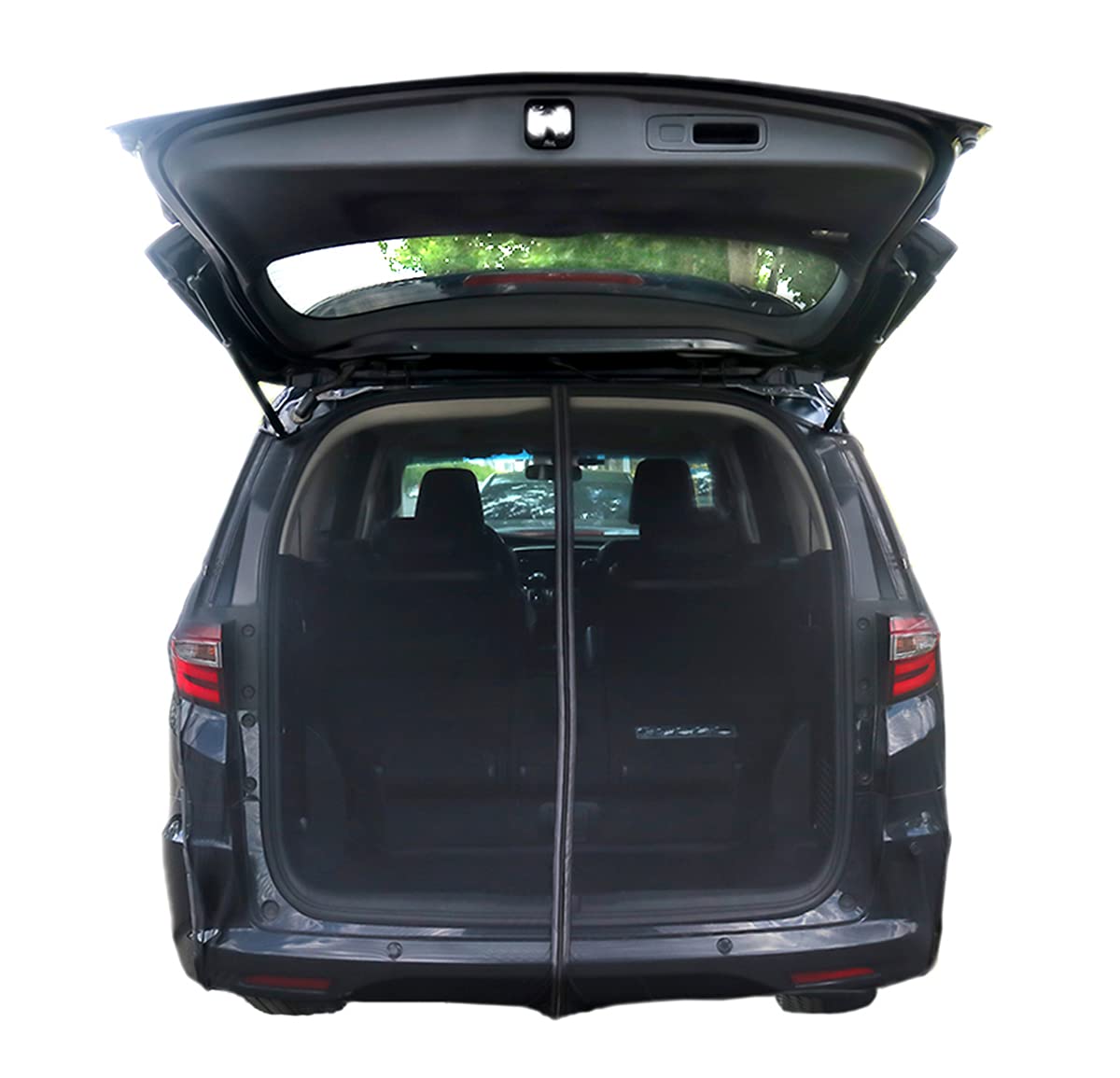 

[Y.WINNER] Автомобильная сетка-штора от насекомых для ночевки в машине, сетка от насекомых, автомобильная штора, сильные магниты (30 Сильных Length 132 cm x чёрный