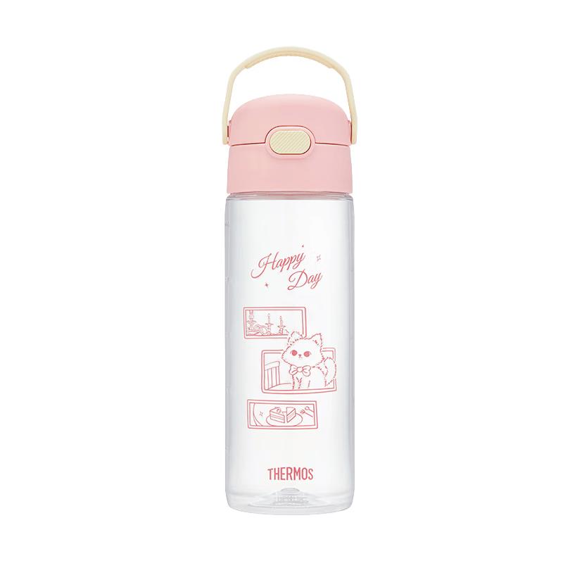 Thermos Kids Tritan Direct Drink Water Bottle with Handle, 600ml