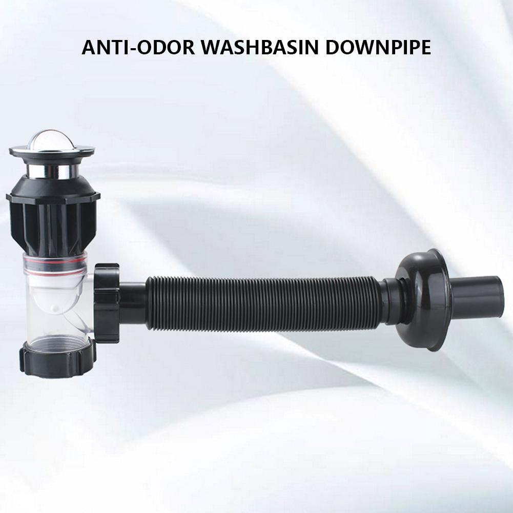 Sewer Drainage Water Hose Anti-Clogging Sinks Drain Hoses Tool-Free Installation Sink Basin Water Drain Tube Kitchen Accessories
