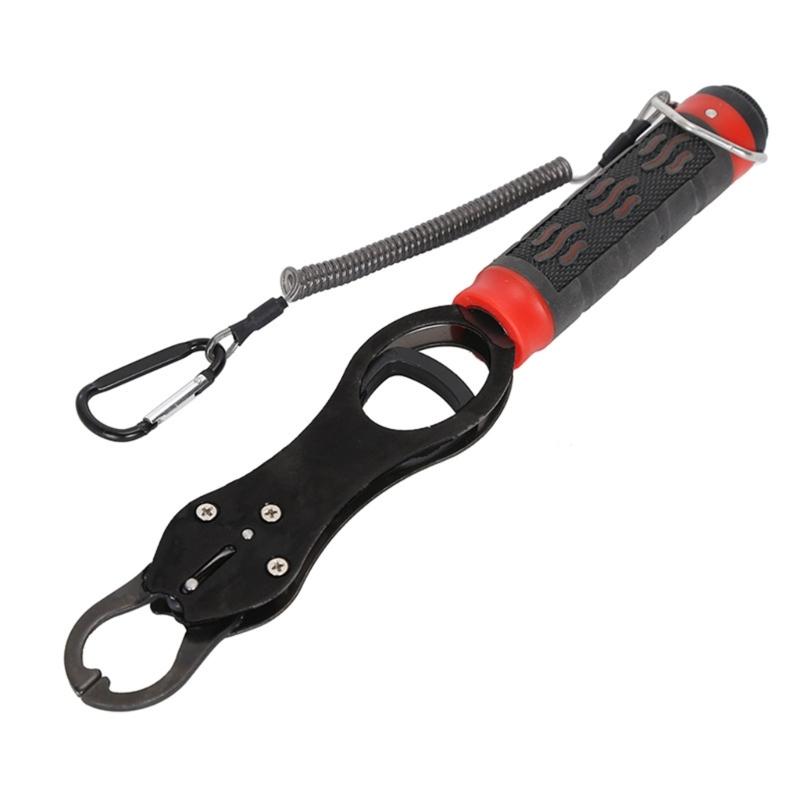 Fish Lip Grabber Fish Body Clamps Fishing Hand Tool Fish Clamp Fishing Gripper Fish Mouth Grabber Fish Controller Tongs