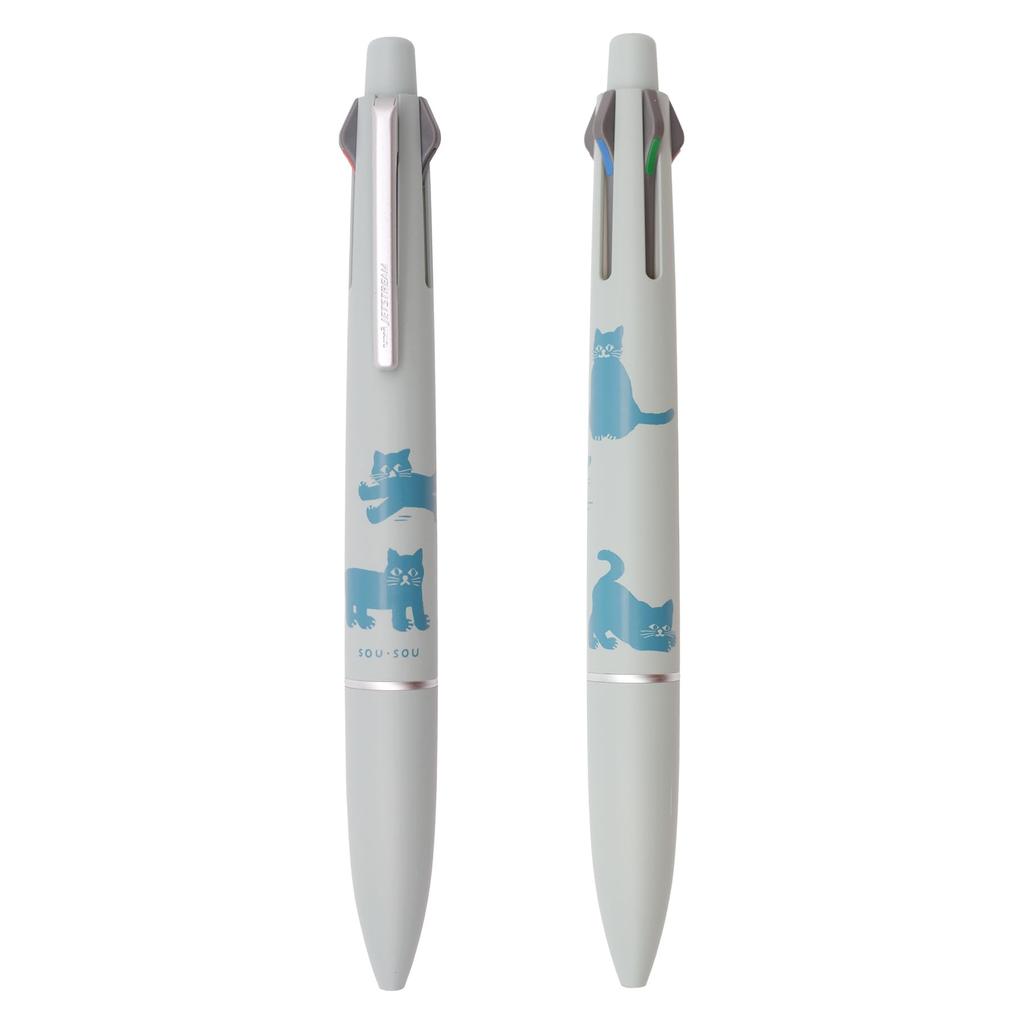 Mitsubishi Sou Sou Jetstream 4 1 Cat Mist Blue MSXE 5 LS Mitsubishi Pencil Pencil, Lite, 05,