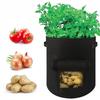 Pot Bag Bag Potatoes Carrots Vegetables Pocket For Growing Xxl 38L