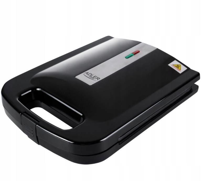 Adler-Europe AD 3055 Sandwich Maker 2000W Black