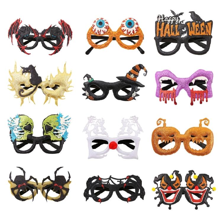 Sophisticated Unisex Glasses Holiday Cheer Glasses Booth Novelty Toy Glasses for Adult Costume Parties and Celebration
