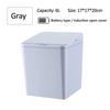 Intelligent Mini Desktop Trash Can Automatic Touchless Infrared Motion Sensor Trash Can Car Trash Portable Storage For Kitchen
