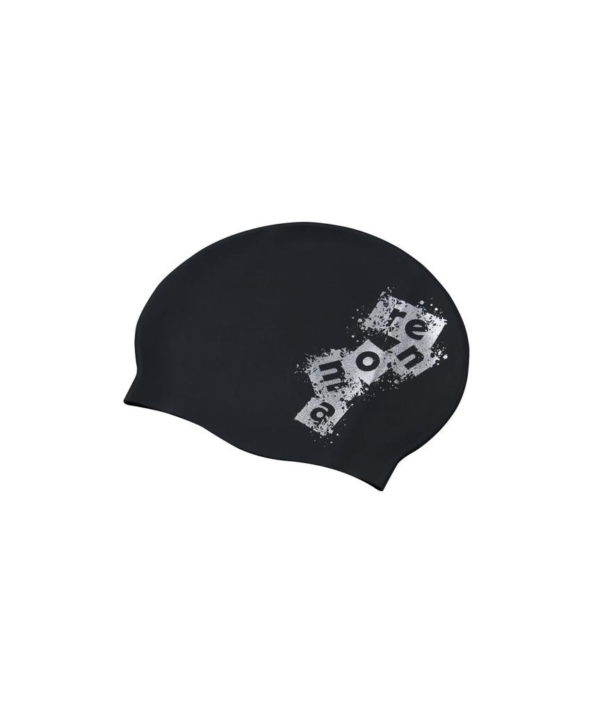 Lenomasuyeongbog Supplies Adult Vintage Puzzle Silicone Swim Cap Black Ro-Rc2E406-Bk