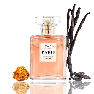 Paris Eau De Parfum Intense | Søt fransk Vanilje og Rich Amber Parfyme 110 ml for kvinner