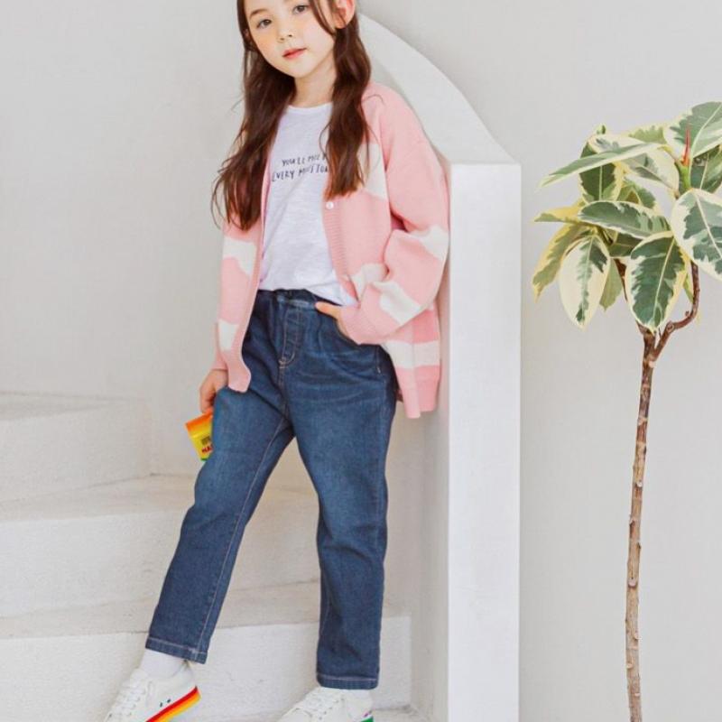 Lilypuri Lilypuri Banding Denim Pants  Blue 
