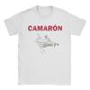 2026 Vendita Calda T-shirt da Uomo Camarons De La Isla Cantante Flamenco Maglietta in Cotone Manica Corta T-shirt Gamberi dell'Isola Collo Rotondo Merch Taglie Forti