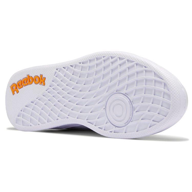 Reebok Ad Court Low Top Sneakers Unisex Sneakers White Gray Yellow GX0028