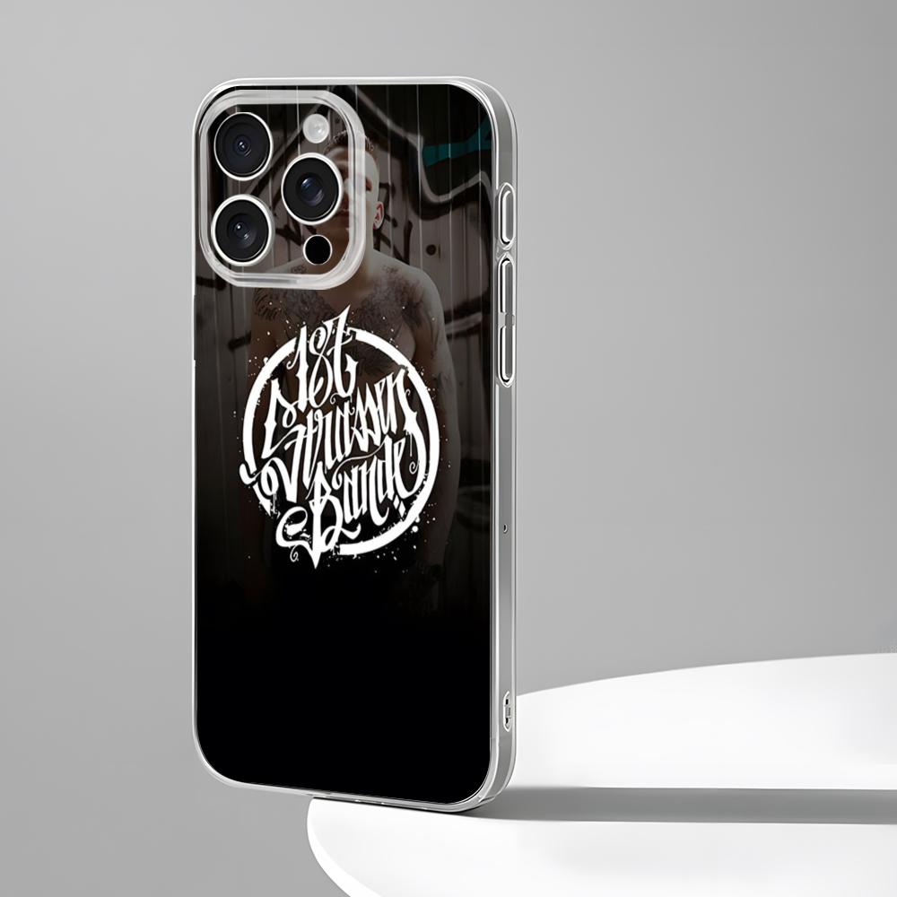

187 Strassenbande Phone Case New For IPhone 16 15 14 12 13 11 Pro Max Mini X XR XS Plus Black Silicone Transparent Cover iPhone14 ProMax