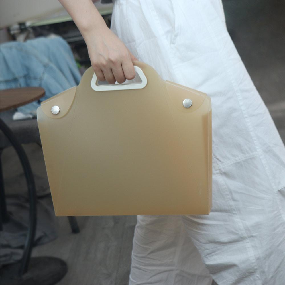 Portable Organization Protector Carrying Case Waterproof Document Folder  Office Supplies