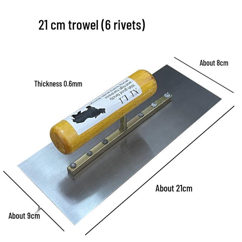 

Rhino Steel Putty Knife – White Painter s Scraper and Trowel Tool