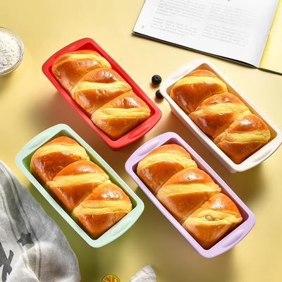 1Pc Silicone Bread Loaf Pan Cake Mold Nonstick Silicone Homemade Loaf Bread Toast Mould Kitchen Accessories Pastry Tool