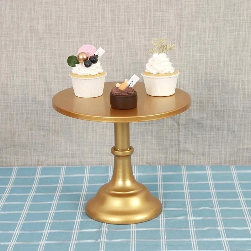 Tortenständer, Home Party Dessert Display Schmiedeeisen Ständer Hochzeitsdekoration Geburtstagstortentablett Nachmittagstee Obstdesserttablett