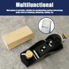 Wood Planer Carbon Steel Mini Hand Planer with Adjustable Cutting Depth Design Universal Woodworking Tool for Trimming Polishing
