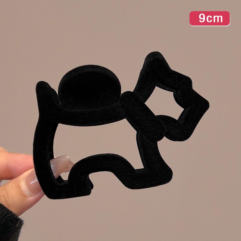 Cartoon Puppy Hair Clip Oil Painting Color Hair Gripper Creativity Hairpins Hair Accessories