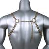 New Mens Metal Body Chest Chain Festival Accessories Party Club Hollow Out Necklace Fashion Luxury Party Jewelry Decoration