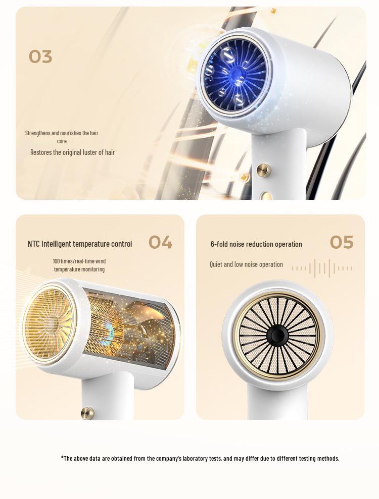 Professional High Power Portable Hair Dryer for Quick Home Use