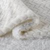 InStuff Double-Layer Lambskin Jacquard Velvet Flannel Blanket - Warm, Thick, Net Celebrity Blanket