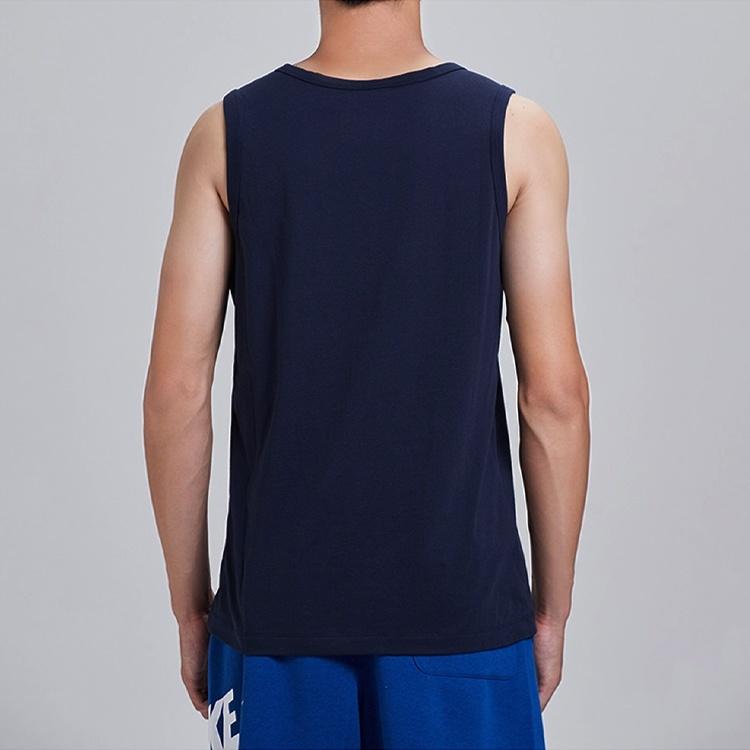 Nike MENS Nike Sportswear Tank Icon Futura Basketball Waistcoat Blue Dark blue Men's AR4992-451
