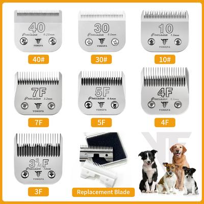 2026 New High Carbon Steel A5 Ceramic Clipper Blades Fit for Clipper A5 Dog Grooming Blades