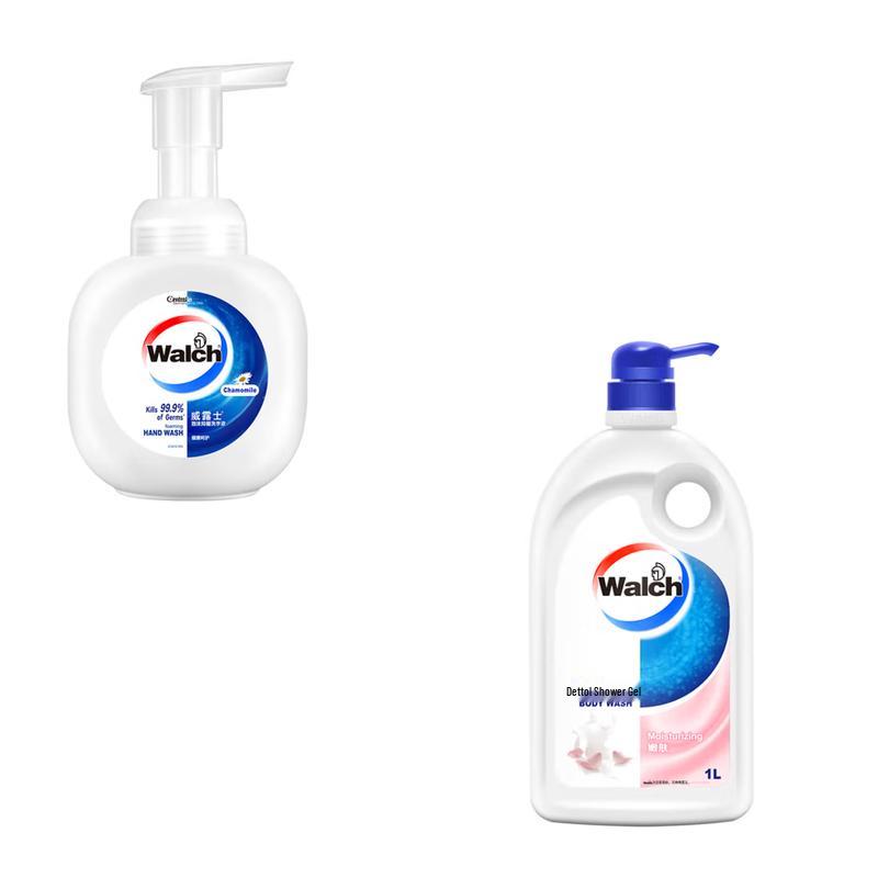 

Walch Tender Skin Shower Gel & Chamomile Hand Soap Set