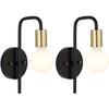 Retro Wall Lamps Loft Wall Sconces Vintage Wall Light for Bedside Mirror Side Modern Indoor Wall Decor Surface Mounted Fixture