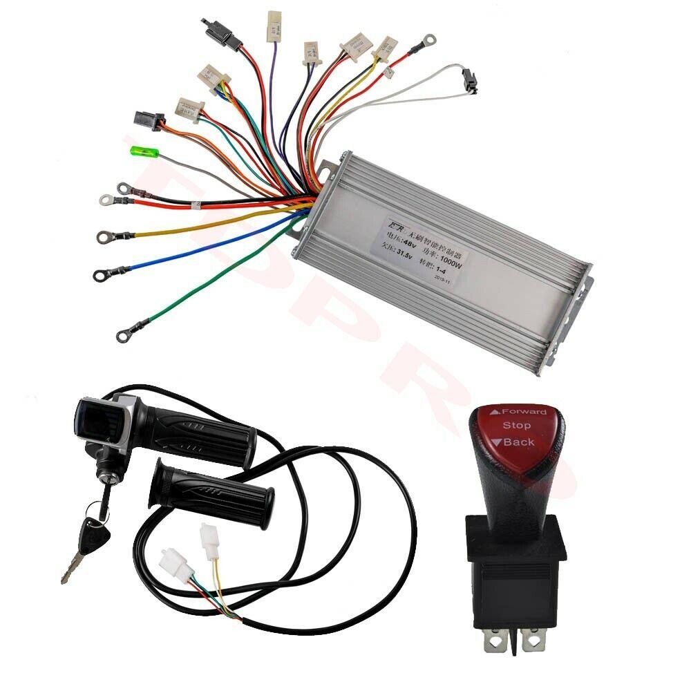 TDPRO 12v 24v 36v 48v Forward Reverse Switch Toggle For Burshless Motor Electric ATV Go kart Quad Buggy Dirt Pit Bike Scooter