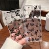 Simple Butterfly Pattern Phone Case For Samsung Galaxy S26 S25 S24 S23 Ultra S22 Plus S24 S21 FE S25 Edge Transparent Soft Cover
