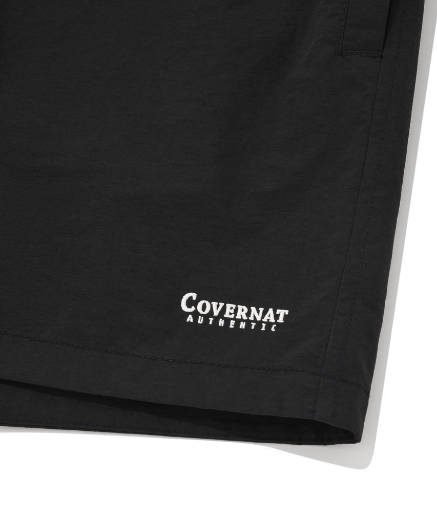 COVERNAT Windbreaker Shorts Black