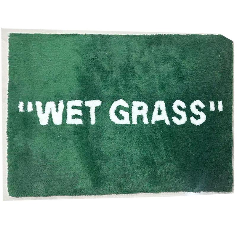 

Minimalist Flocked Absorbent Non-Slip Mat for Bathroom, Living Room, or Bedroom 80x120CM