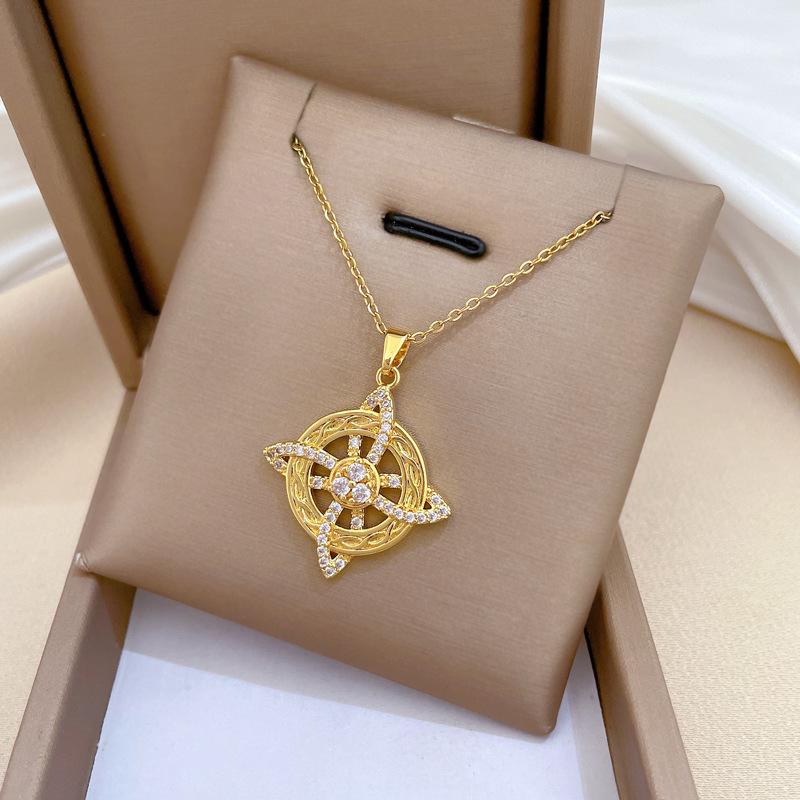 Универсальное женское кольцо lucky grass palace style necklace F309